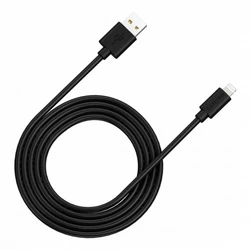 Кабель интерфейсный Canyon CNS-MFIC12B USB Type A - Lightning (8pin)