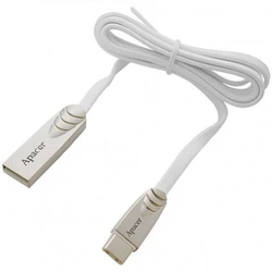 Кабель интерфейсный Apacer DC112 White (1 м.) APDC112W-1 (USB Type A - USB Type C)