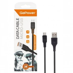 Кабель интерфейсный GoPower 00-00018564 USB Type A - USB Type B micro
