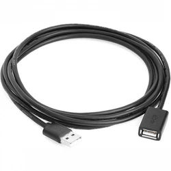 Кабель интерфейсный Greenconnect GCR-UEC6M-BB2S-1.5m USB Type A (output) - USB Type A (input)