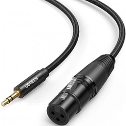 Кабель интерфейсный UGREEN AV182 20244 MINI JACK 3.5 (output) - XLR x2