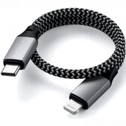 Кабель интерфейсный Satechi USB Type-C - Lightning, 0.25м, ST-TCL10M USB Type C - Lightning (8pin)