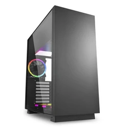 Корпус Sharkoon PURE STEEL RGB Bk Игровые, Mid-Tower