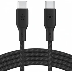 Кабель интерфейсный Belkin USB TypeC (F), USB TypeC (M), 3 м, CAB011BT3MBK черный USB Type C - USB Type C