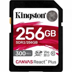 Флеш (Flash) карты Kingston Canvas React Plus SDR2/256GB 256 ГБ