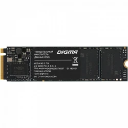 Внутренний накопитель Digma Mega M2 (DGSM3002TM23T) SSD (твердотельные), 2 ТБ, M.2