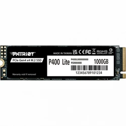 Внутренний накопитель Patriot P400 Lite P400LP1KGM28H SSD (твердотельные), 1 ТБ, M.2, PCIe