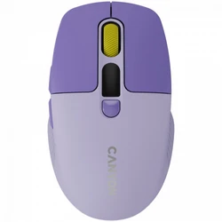 Мышь Canyon MW-26 LCD Silent Dual Mode Wireless Violet CNS-CMSW26V Бюджетные, Беспроводная
