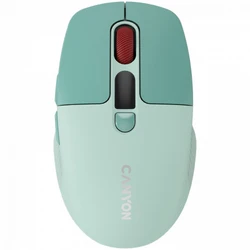 Мышь Canyon MW-26 LCD Silent Dual Mode Wireless Green CNS-CMSW26GR Бюджетные, Беспроводная