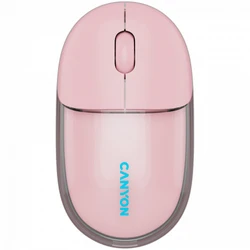 Мышь Canyon OnClick 24 BT Pink CNS-CMSW24P Бюджетные, Беспроводная