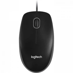 Мышь Logitech B100 910-006605 Бюджетные, Проводная