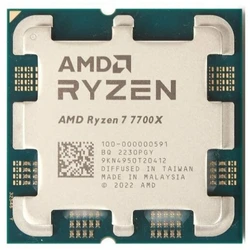 Процессор AMD Ryzen 7 7700X 100-000000591 4.5 ГГц, 32 МБ, OEM
