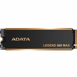 Жесткий диск ADATA SSD LEGEND 960 MAX 4000GB M.2 ALEG-960M-4TCS SSD (твердотельные), 4 ТБ, M.2, PCIe