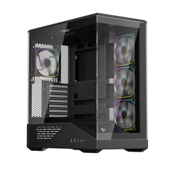 Корпус 1STPLAYER FIREBASE GM7 GM7-BK-3FN7R-1FN7 Игровые, Mid-Tower