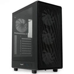 Корпус HSPD M510 M510-TGBK Игровые, Mid-Tower