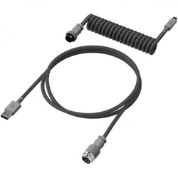 Аксессуар для ПК и Ноутбука HyperX Провод для механической клавиатуры USB-C Coiled Cable 6J678AA Провод для клавиатуры