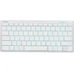 Клавиатура A4Tech Fstyler FX61-Ice Blue-LED USB Проводная, USB