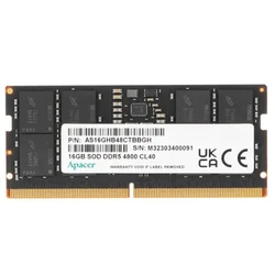 ОЗУ Apacer FS.16G2A.PTH SO-DIMM, DDR5, 16 Гб, 4800 МГц