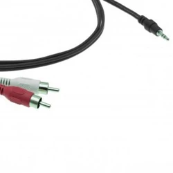 Кабель интерфейсный Kramer 95-0122010 MINI JACK 3.5 (output) - RCA x2