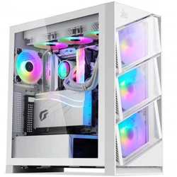Корпус Segotep KL-Aeolus white Игровые, Mid-Tower