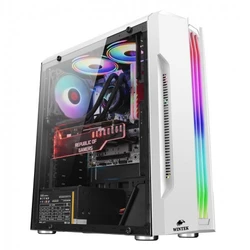 Корпус Wintek FLAME D525-W TG Игровые, Mid-Tower