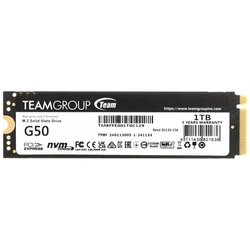Жесткий диск Team Group T-FORCE G50 TM8FFE001T0C129 SSD (твердотельные), 1 ТБ, M.2, PCIe