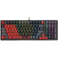 Клавиатура A4Tech S98-RED Проводная, USB