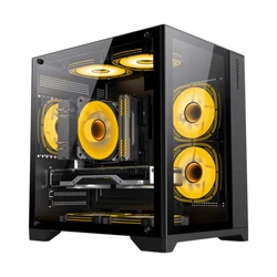 Корпус GameMax Infinity Mini 3 ARGB Fans Black 9101-0000R0222 Mini-Tower