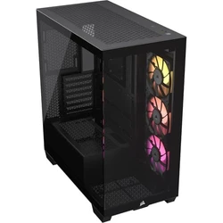Корпус Corsair iCUE Link 3500X RGB Black CC-9011280-WW Игровые, Mid-Tower