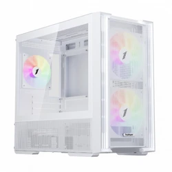 Корпус 1STPLAYER AU6 White AU6-WH-2FA7-14-W-2FA7R-W-1FA7-W Игровые, Mini-Tower