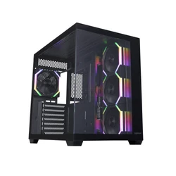 Корпус 1STPLAYER BV7 Black BV7-BK-3FH7R-1FH7 Игровые, Mid-Tower