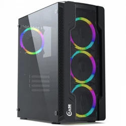 Корпус Powercase Mistral X4 Mesh LED CMIXB-L4 Игровые, Mid-Tower