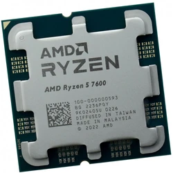 Процессор AMD Ryzen 5 7600 100-100001015 3.8 ГГц, 32 МБ, OEM