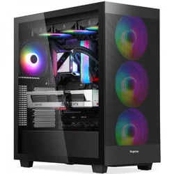 Корпус Segotep Memphis-Flow Glass Memphics-Flow Glass Игровые, Mid-Tower