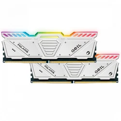 ОЗУ Geil POLARIS RGB White GOSW532GB5600C46DC DIMM, DDR5, 32 Гб (2 х 16 Гб), 5600 МГц