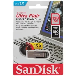 USB флешка (Flash) SanDisk Ultra Flair [SDCZ73-128G-G46] 128 ГБ