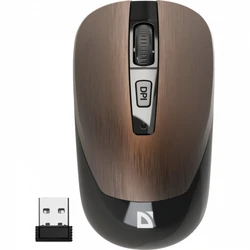 Мышь Defender Wave MM-995 52992 Бюджетные, Беспроводная
