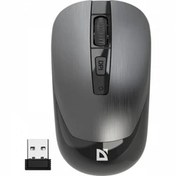 Мышь Defender Wave MM-995 52993 Бюджетные, Беспроводная