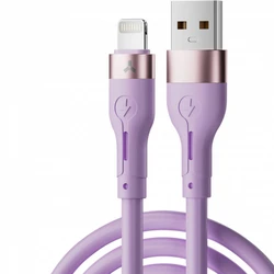 Кабель интерфейсный Accesstyle AL24-S100 Violet USB Type A - Lightning (8pin)