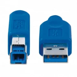 Кабель интерфейсный Manhattan USB 3.0 A(M)/B(M) 322454 USB Type A - USB Type B
