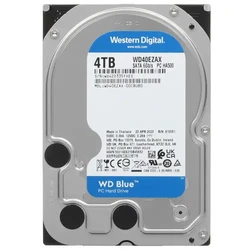 Жесткий диск Western Digital Blue 40EZAX WD40EZAX HDD (классические), 4 ТБ, 3.5 дюйма, SATA