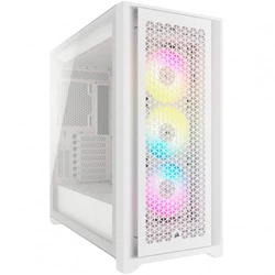 Корпус Corsair iCUE 5000D RGB Airflow White CC-9011243-WW Игровые, Mid-Tower