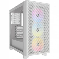 Корпус Corsair 3000D RGB Airflow White CC-9011256-WW Игровые, Mid-Tower