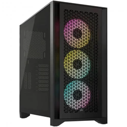 Корпус Corsair iCUE 4000D RGB Airflow Black CC-9011240-WW Игровые, Mid-Tower