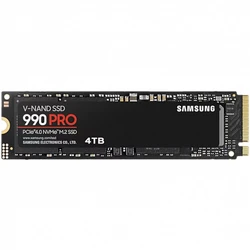 Жесткий диск Samsung 990 PRO MZ-V9P4T0BW SSD (твердотельные), 4 ТБ, M.2, PCIe