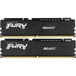 ОЗУ Kingston Fury Beast KF556C36BBEK2-64 DIMM, DDR5, 64 Гб (2 х 32 Гб), 5600 МГц