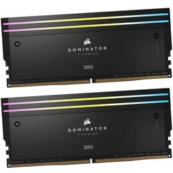 ОЗУ Corsair Dominator Titanium RGB CMP32GX5M2X7000C34 DIMM, DDR5, 32 Гб (2 х 16 Гб), 7000 МГц