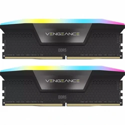 ОЗУ Corsair Vengeance RGB CMH32GX5M2E6000C36 DIMM, DDR5, 32 Гб (2 х 16 Гб), 6000 МГц