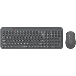 Клавиатура A4Tech Fstyler FG3300 Air2 FG3300 Air2 Grey Беспроводная, Bluetooth