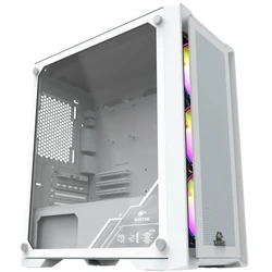 Корпус Wintek Andromeda White D531-W TG Игровые, Mid-Tower